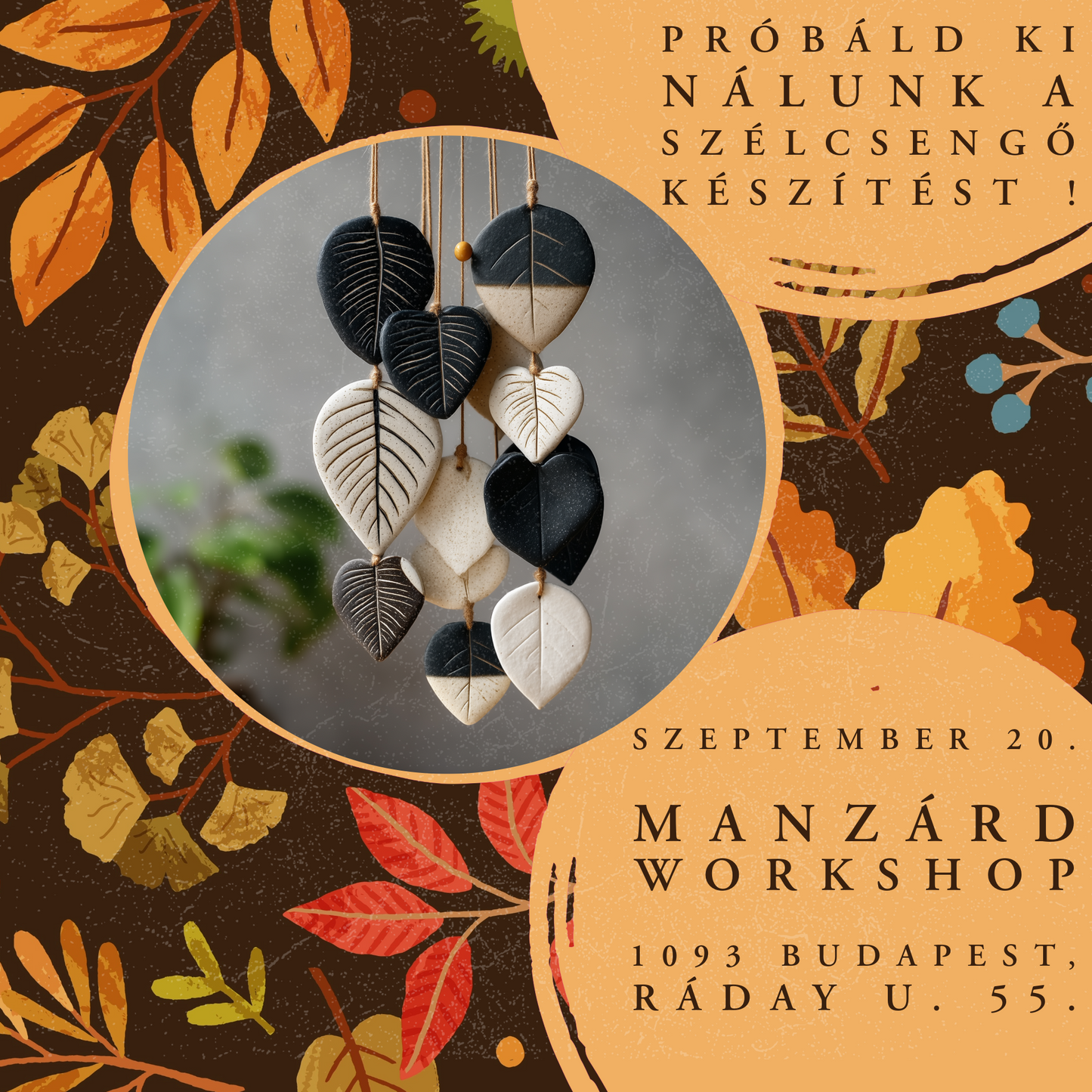 Próbáld ki nálunk a szélcsengő készítést! - Extra workshop a műhelyünkben