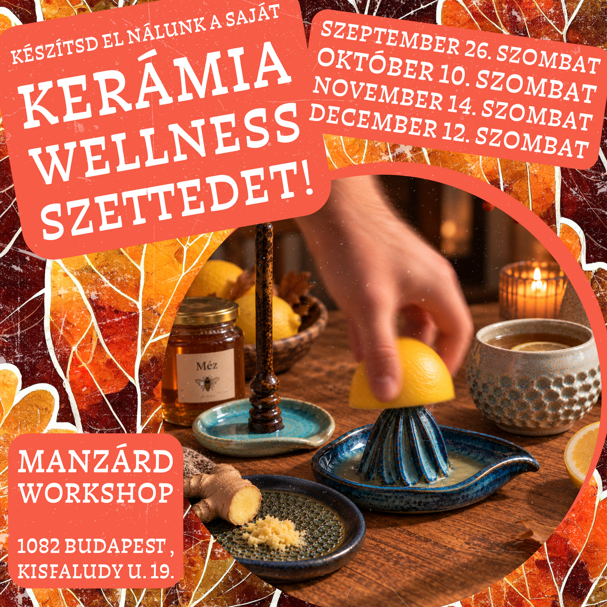 Készítsd el nálunk a saját kerámia wellness szettedet!