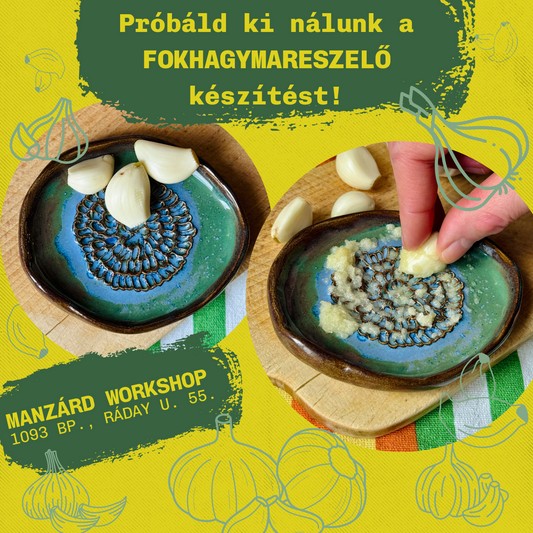 Próbáld ki nálunk a fokhagymareszelő készítést!