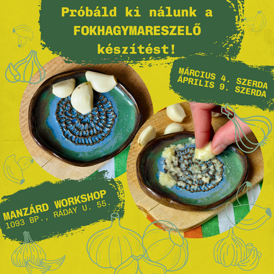 Próbáld ki nálunk a fokhagymareszelő készítést!
