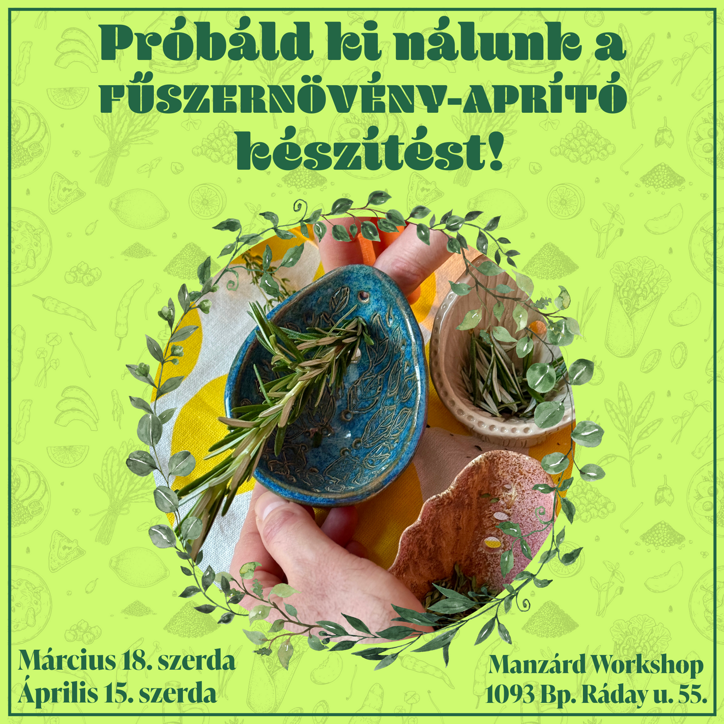 Próbáld ki nálunk a fűszernövény-aprító készítést!