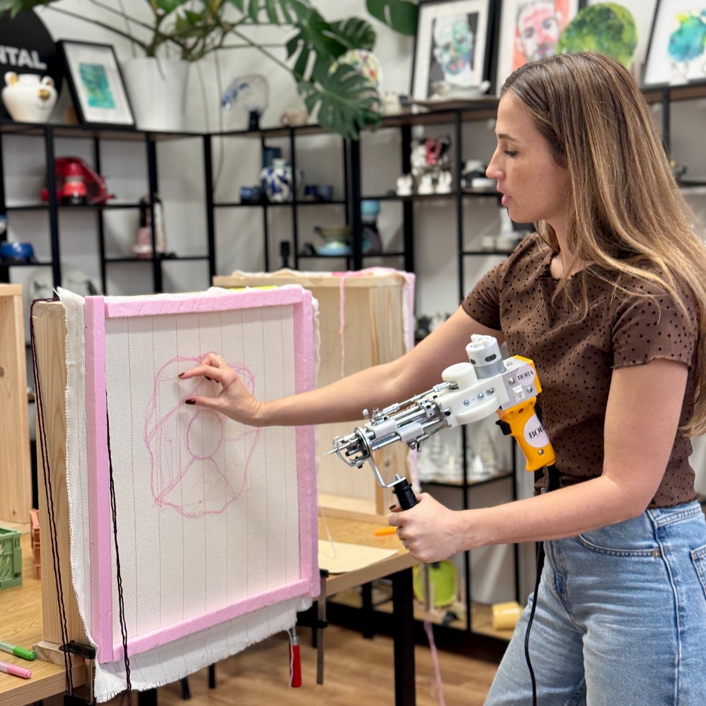 BOBA x MANZÁRD + AJÁNDÉK – tufting és kerámia workshop