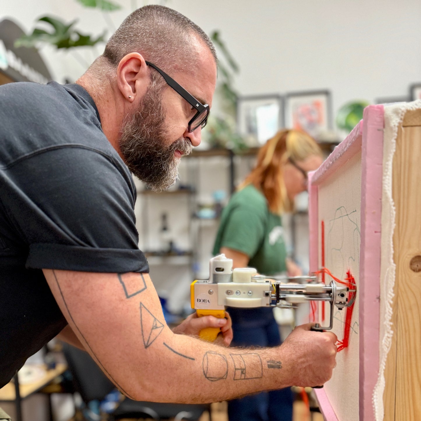 BOBA x MANZÁRD + AJÁNDÉK – tufting és kerámia workshop