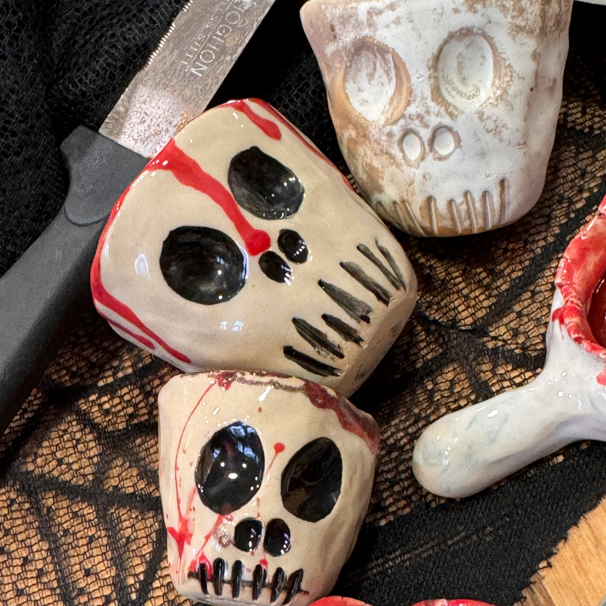 Készítsd el nálunk a saját koponya pohárkollekciódat! - Horror napok a műhelyben