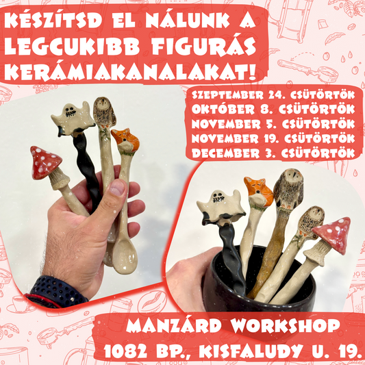 Készítsd el nálunk a legcukibb figurás kerámiakanalakat!