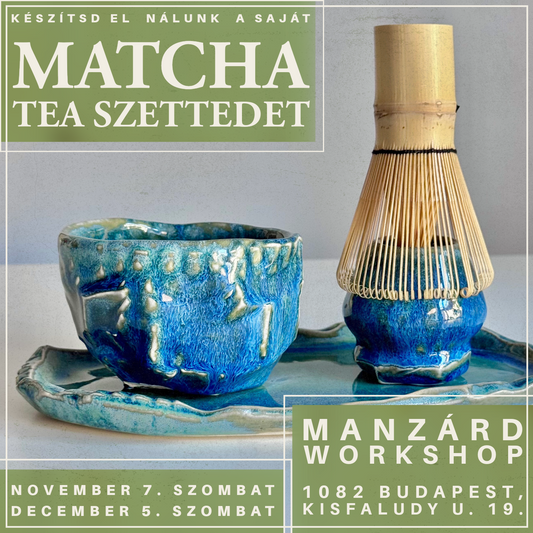 Készítsd el nálunk a saját Matcha tea szettedet!