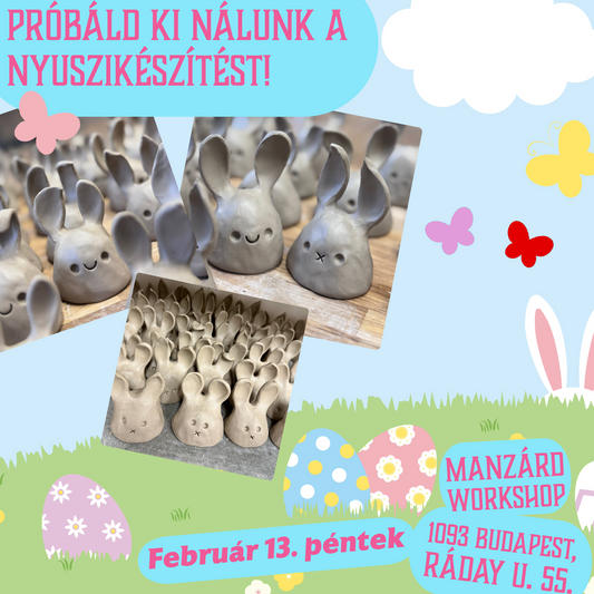 Próbáld ki nálunk a nyuszikészítést!